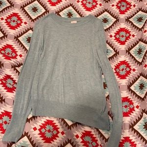 Light blue sweater
